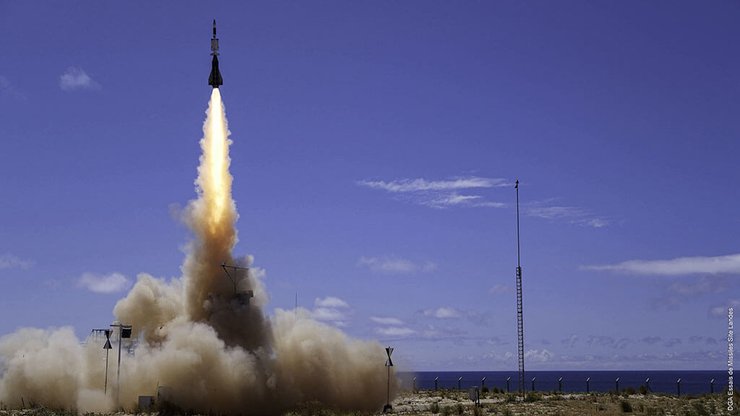 Ракету Aster B1 испытали во Франции