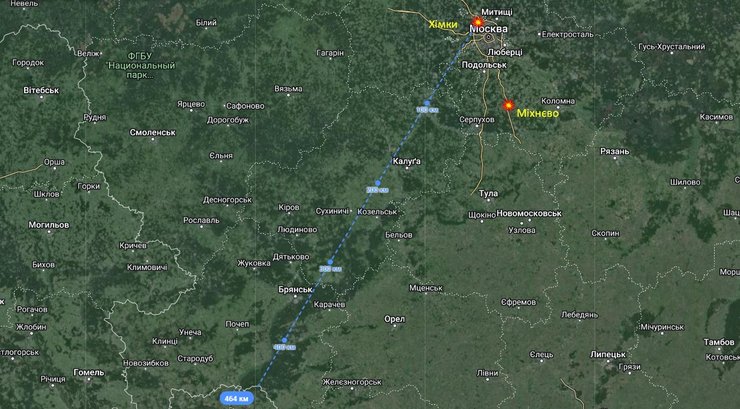 Інцидент у Москві, Хімки, 11 липня, пожежа