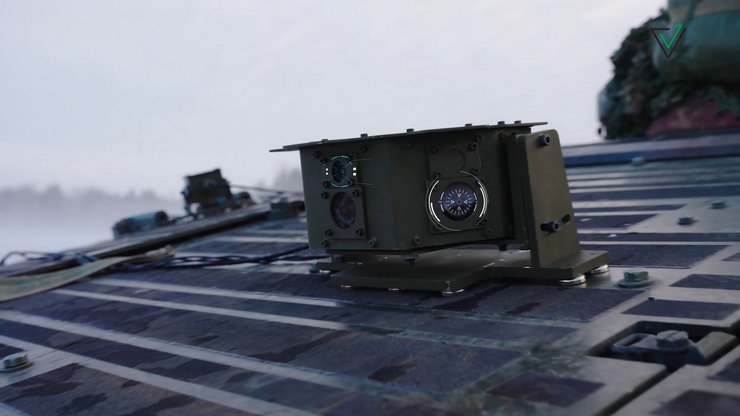 Vegvisir, VR-гарнитура, датчики, бронетехника