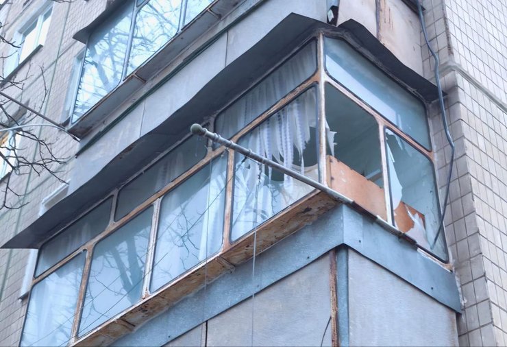 Последствия ночной атаки в Днепропетровской области