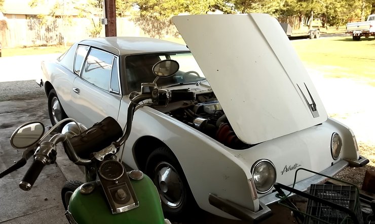 Studebaker Avanti, Studebaker Avanti 1963, Studebaker 1963, заброшенные авто, студебеккер аванти