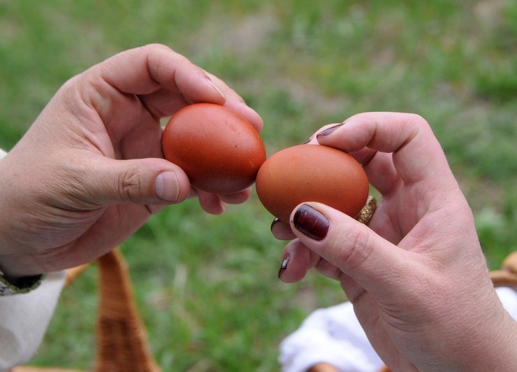 крашанка, Пасха, яйца