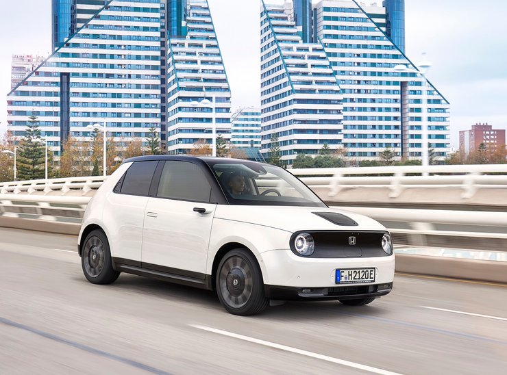 Honda e, електромобілі для міста, найкращі електромобілі, міські електромобілі, міські електромобілі