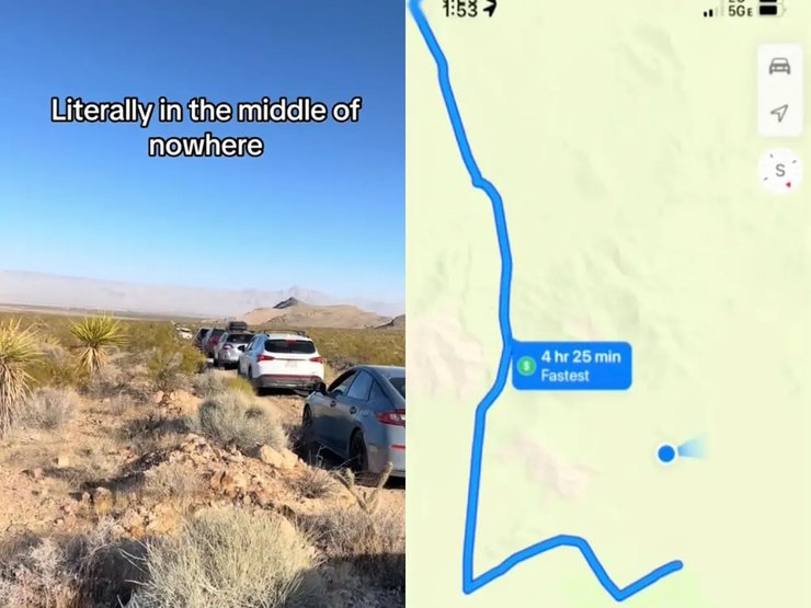 Туристы застряли посреди пустыни, туристы, короткий путь, срезали дорогу, бездорожье, колонна машин, GPS-навигатор