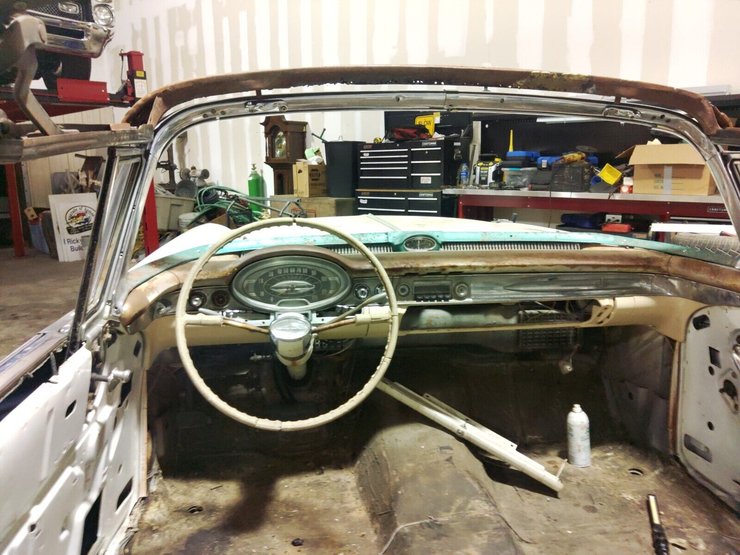 Салон Oldsmobile 88, Oldsmobile 88 J2, Oldsmobile 88, Oldsmobile 88 1957, Oldsmobile 88 J2 Golden Rocket