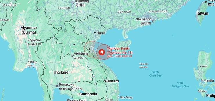 тайфун Каджікі