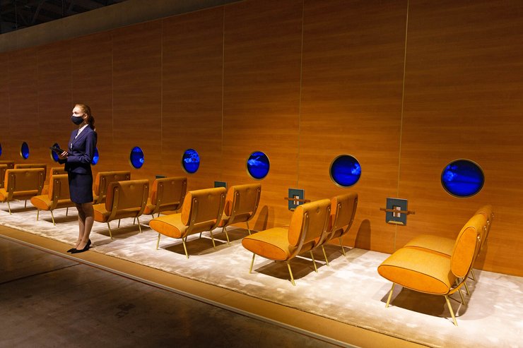 коллекция мебели, инсталляция, мебель из Италии