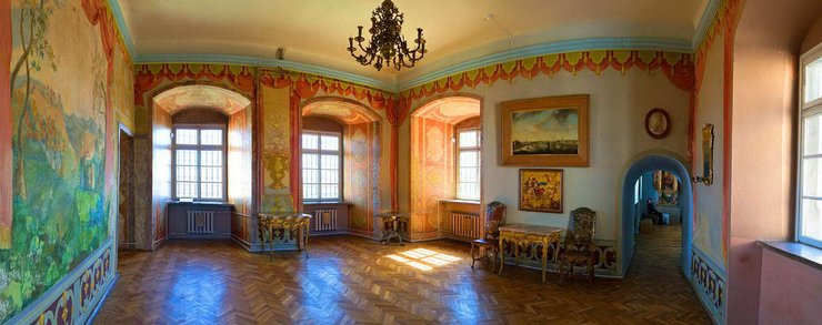 Внутри Олеського замка