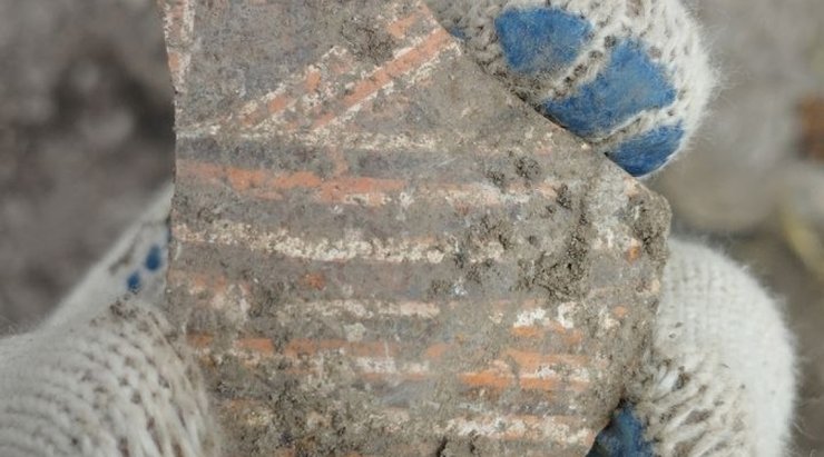 знахідка під час розкопок замку