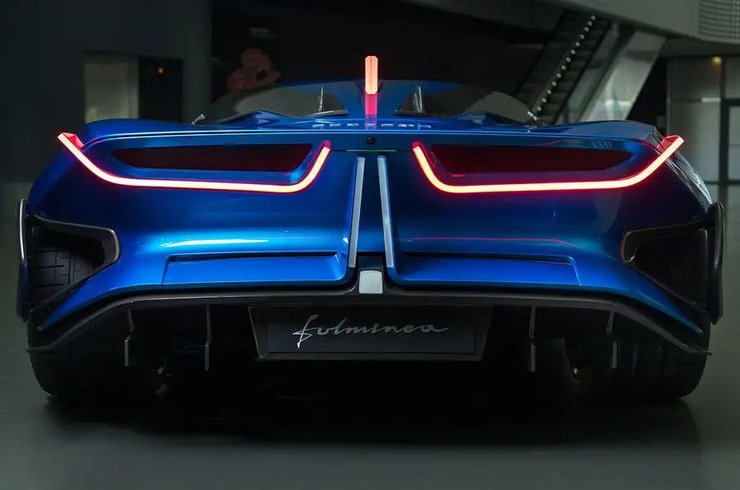 Estrema Fulminea, электрический суперкар, новый Estrema Fulminea, электромобиль Estrema Fulminea