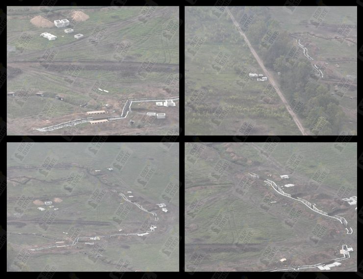 Неготовые оборонительные рубежи возле Липцов 15 мая