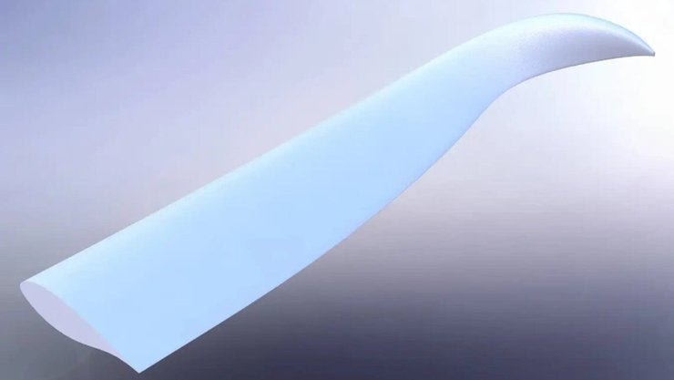 Лопасть, турбина, винглет, фото