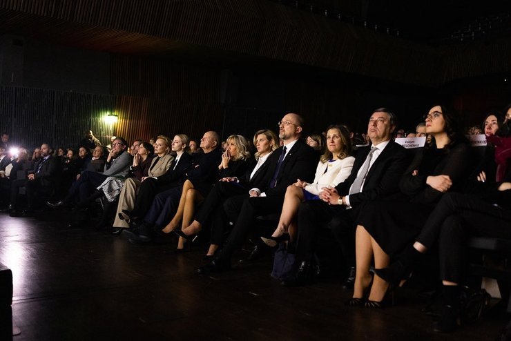 Елена Зеленская и Брижит Макрон