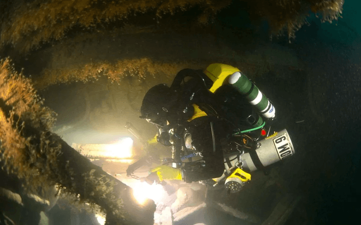 Мужчина купил затонувшее судно, затонувший корабль, сокровища, корабль-призрак, на дне моря, Almond Branch, Первая мировая война,