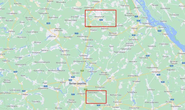 Томиловка, Васильков