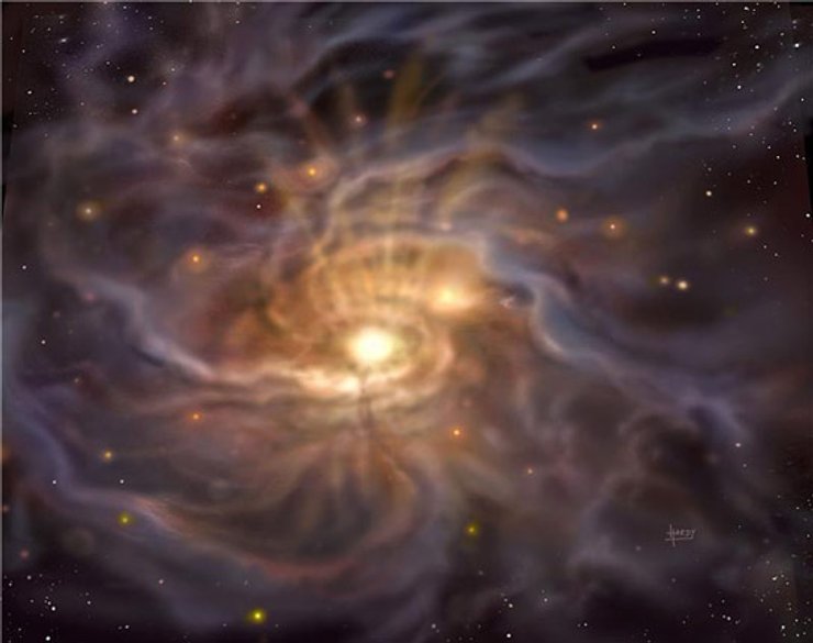 Звезда, рождение, первые звезды