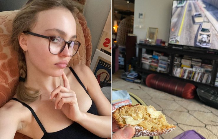 лили-роуз депп, я остаюсь дома, флешмоб