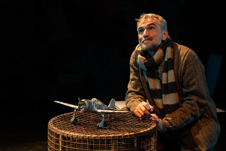 Олег Стефан, Маленький принц, спектакль намалюй мені літак, спектакль Михайла Урицького, Ерік-Емманюель Шмітт, Намалюй мені літак, театр на лівому березі