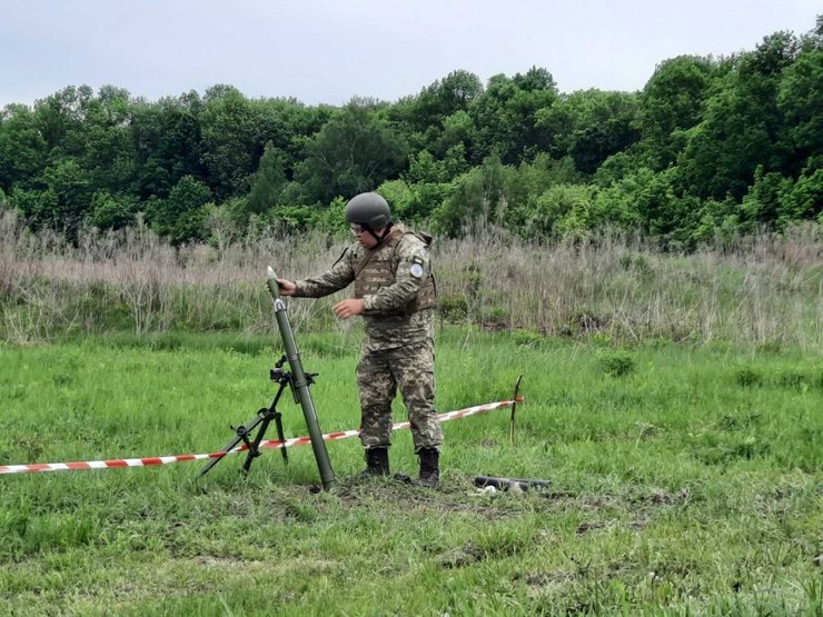 минометы в тро