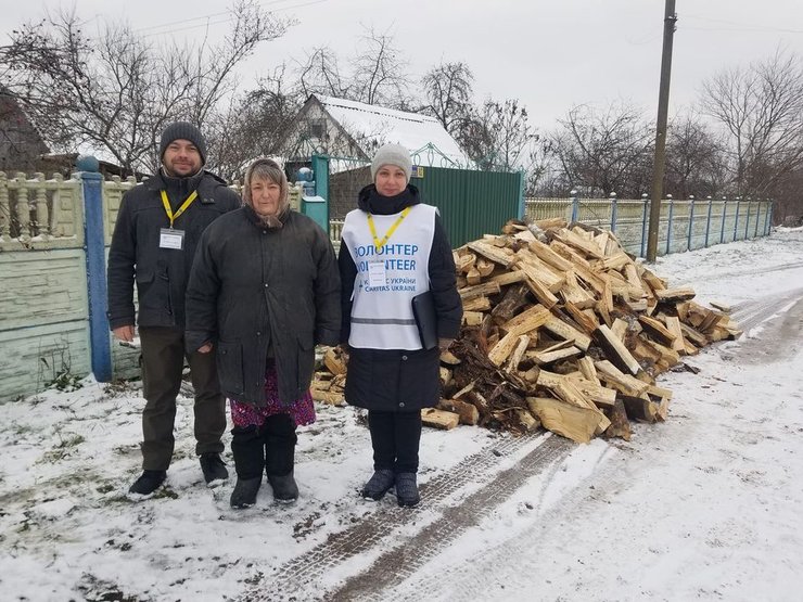 Проєкт з допомоги мешканцям деокупованих районів Київської області, фото – БФ "Карітас-Київ"