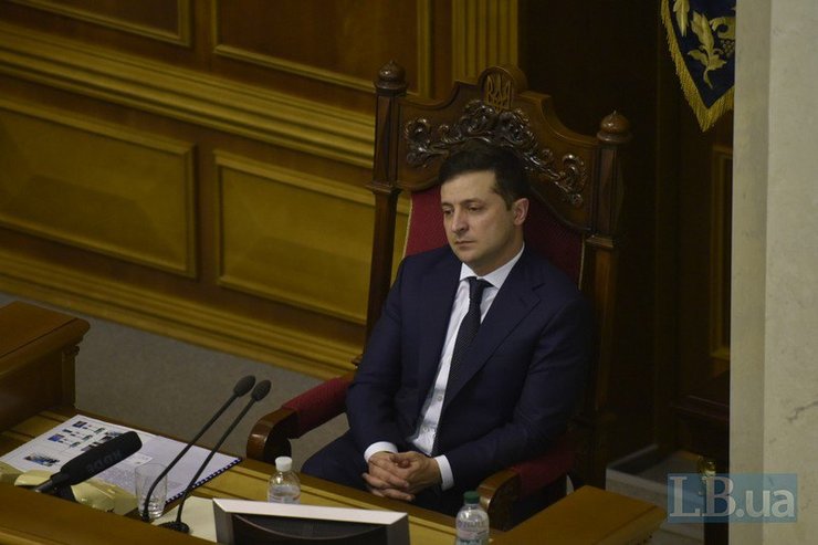 Зеленский после разговора с Порошенко