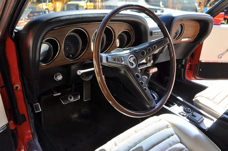 салон Ford Mustang 1970, Ford Mustang Shelby GT500, Ford Mustang, Shelby GT500, Shelby GT500 1970