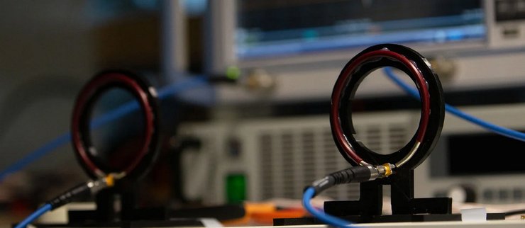 Рамкові антени, бездротове передавання енергії