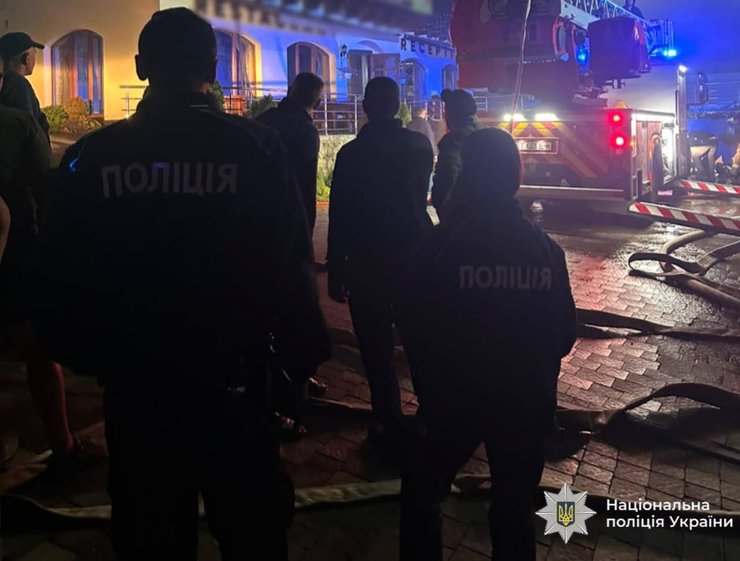 Пожежа в дитячому таборі в Буковелі
