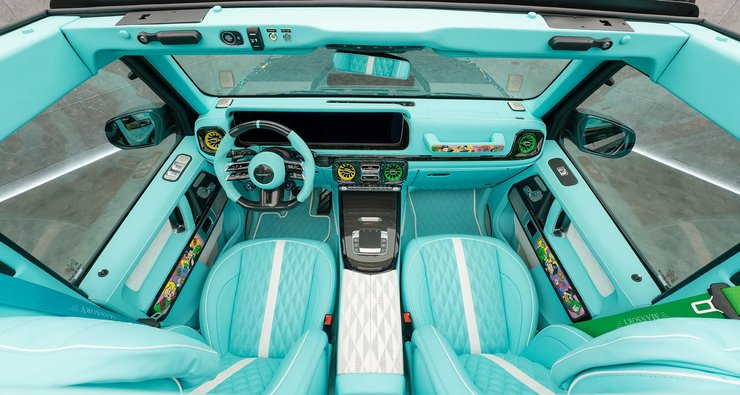 салон Гелендвагена, Mercedes G-Class, Mercedes G-Class Mansory, тюнінг Гелендвагена