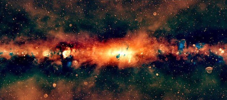 Чумацький Шлях радіозображення