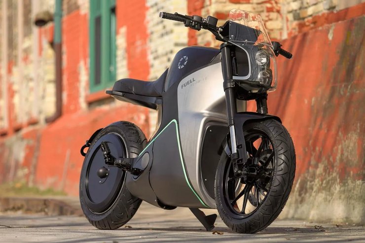 Fuell Fllow, электромотоцикл Fuell Fllow, электрический мотоцикл, электробайк Fuell