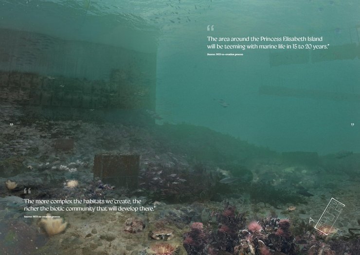 Остров принцессы Елизаветы, энергетический остров, Бельгия, фото