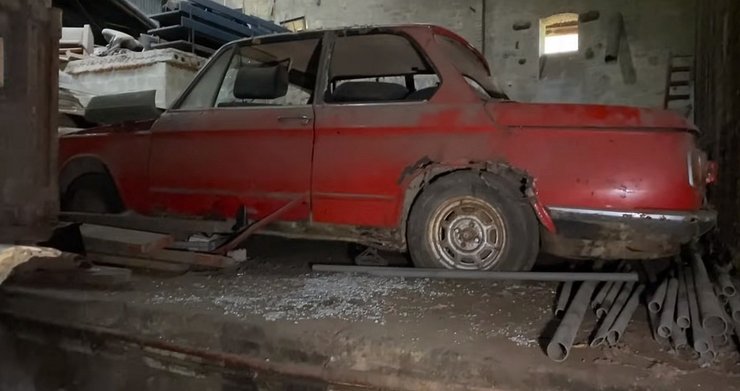 BMW 2002, коллекция авто, ретро авто, заброшенные авто