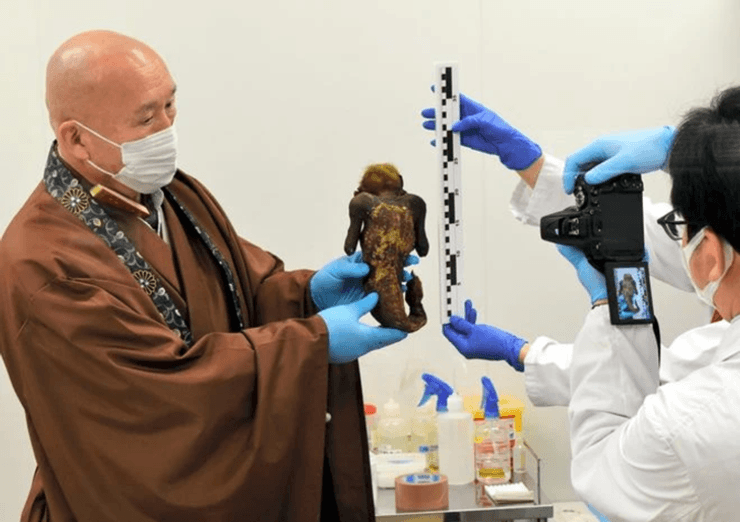 мумия, русалка, япония