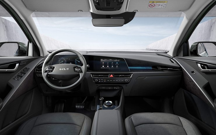 салон Kia Niro, Kia Niro 2024, новый Kia Niro, кроссовер Kia, электромобиль Kia