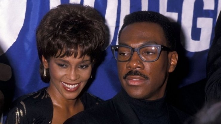 Вітні Г'юстон, Едді Мерфі