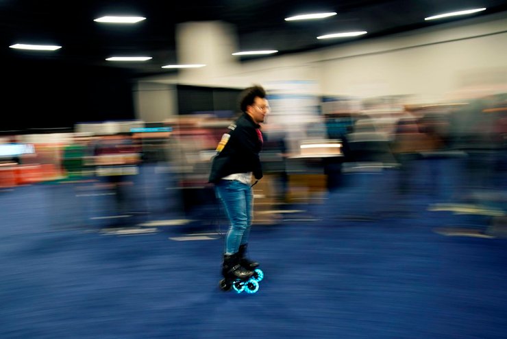 роликовые коньки, электро-ролики, Atmos Gear, CES 2023