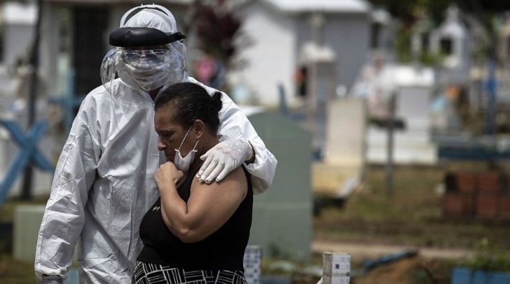 бразилия, коронавирус, врач, Covid-19, фото