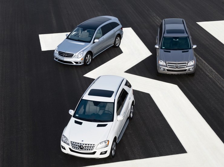 Завод Mercedes-Benz, отзыв Mercedes-Benz, Mercedes ML, Mercedes GL, Mercedes R-Class