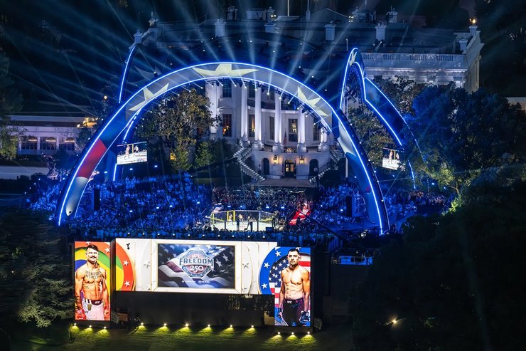 белый дом UFC Freedom 250