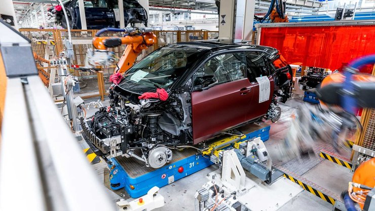 BMW i3, BMW i3 2022, новый BMW i3, электромобиль BMW i3, электрокар BMW i3, производство BMW i3