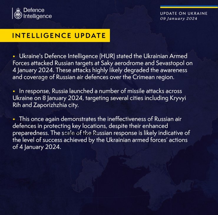 разведка Британии, удары по Крыму