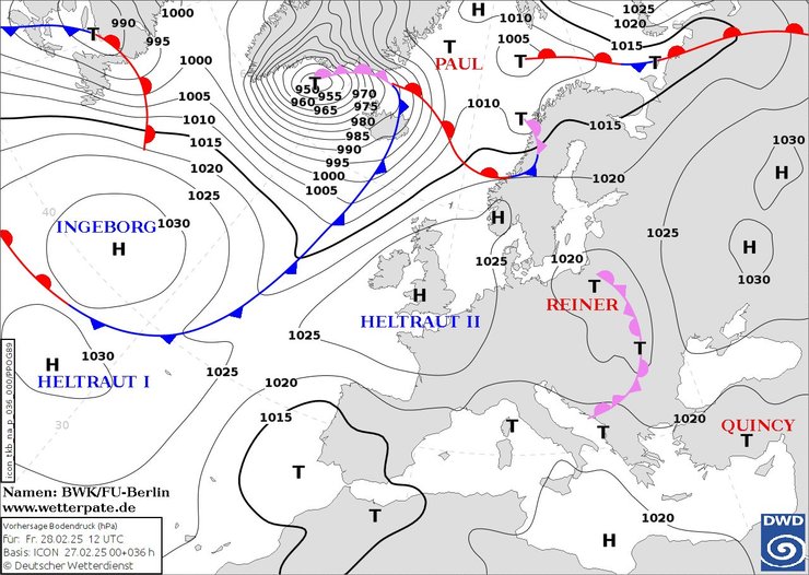 карта України, циклон