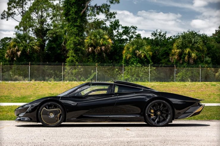 Вставки із золота розташовані по всьому кузову суперкара