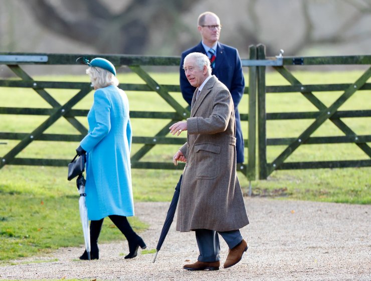 Король Чарльз III и королева Камилла