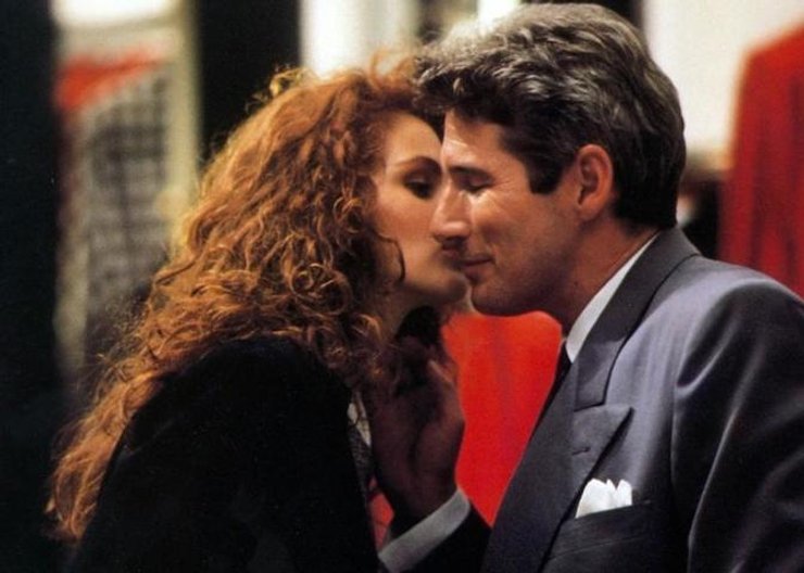 Джулія Робертс та Річард Гір у фільмі "Красуня"