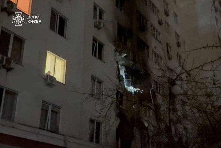 Атака на Киев в ночь 29 ноября