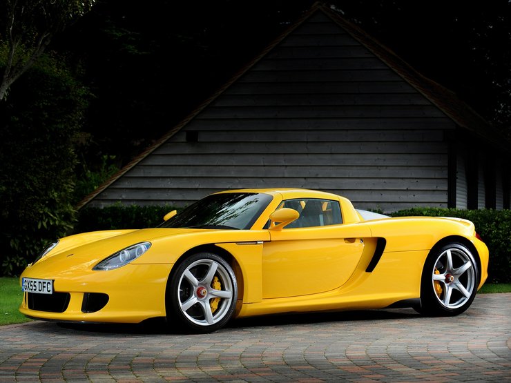 Porsche Carrera GT, суперкар Porsche, разбитый Porsche