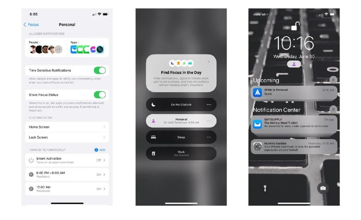 Так работает функция Focus