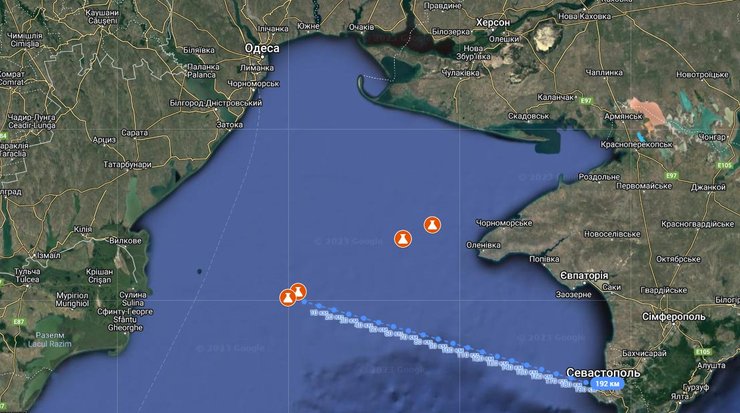 Ориентировочное месторасположение "вышек Бойко"